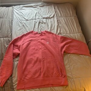 Champion Pink Crewneck Sweater Relaxed Fit